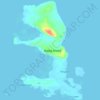 Batag Island topographic map, elevation, terrain