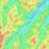 Parque Santo Dias topographic map, elevation, terrain