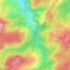 Wirfttal bei Stadtkyll topographic map, elevation, terrain
