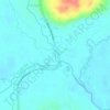 Malaking Tubig River topographic map, elevation, terrain