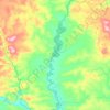 Чамба topographic map, elevation, terrain