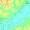 Kelurahan Tebing Tinggi Okura topographic map, elevation, terrain