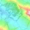 MTO Jonkershoek topographic map, elevation, terrain