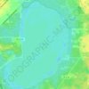 Newnans Lake topographic map, elevation, terrain