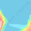 Wislow Island topographic map, elevation, terrain