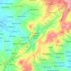 Sibalom Natural Park topographic map, elevation, terrain