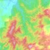 Iponan River topographic map, elevation, terrain
