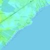 Mergrande Ocean Resort topographic map, elevation, terrain