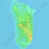 Hermana Mayor Island topographic map, elevation, terrain