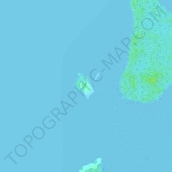 Bunotpasil Island topographic map, elevation, terrain