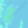 Isla Mona topographic map, elevation, terrain