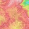 Lac de Devesset topographic map, elevation, terrain