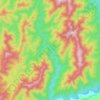 Kanan River topographic map, elevation, terrain