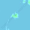 Bunabunaan Island topographic map, elevation, terrain