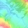 Eerste River topographic map, elevation, terrain