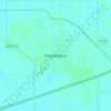Padampur topographic map, elevation, terrain