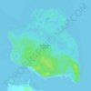 Cahayagan Island topographic map, elevation, terrain