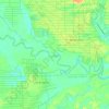 Sungai Kampar topographic map, elevation, terrain