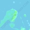 Caballo Island topographic map, elevation, terrain