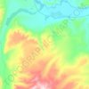 Dry Creek topographic map, elevation, terrain