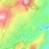 TIEZA Pond topographic map, elevation, terrain