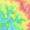Abingdon Road Reserve topographic map, elevation, terrain