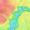 Don River topographic map, elevation, terrain