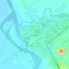Plaza topographic map, elevation, terrain