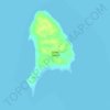 Sibato Island topographic map, elevation, terrain