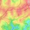 Lane Cove River topographic map, elevation, terrain