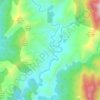 Montalban River topographic map, elevation, terrain