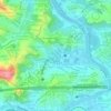 Parque Municipal Dom José topographic map, elevation, terrain