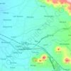 Tobgon River topographic map, elevation, terrain