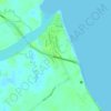 Bislig City Hall Park topographic map, elevation, terrain