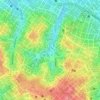 Praça Charles Miller topographic map, elevation, terrain