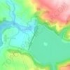 Кокин брод topographic map, elevation, terrain