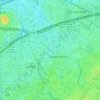 Square Émilienne Moreau Evrard topographic map, elevation, terrain