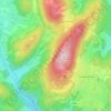 Matterhorn topographic map, elevation, terrain