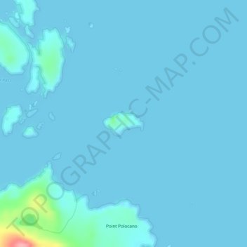 Catalina Island topographic map, elevation, terrain
