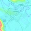 Danilovgrad topographic map, elevation, terrain