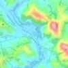 Cidade Administrativa topographic map, elevation, terrain