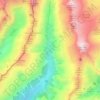 Val di Fumo topographic map, elevation, terrain