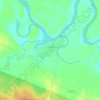 Сосновая topographic map, elevation, terrain