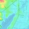 Claydon Reserve topographic map, elevation, terrain