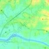 Puliyakulam Kadamkode topographic map, elevation, terrain