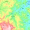 Malita River topographic map, elevation, terrain
