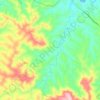 Rio Santa Rosa topographic map, elevation, terrain