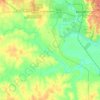 Cedar Creek topographic map, elevation, terrain