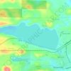 Teal Lake topographic map, elevation, terrain