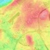 Parque Laudato Si topographic map, elevation, terrain